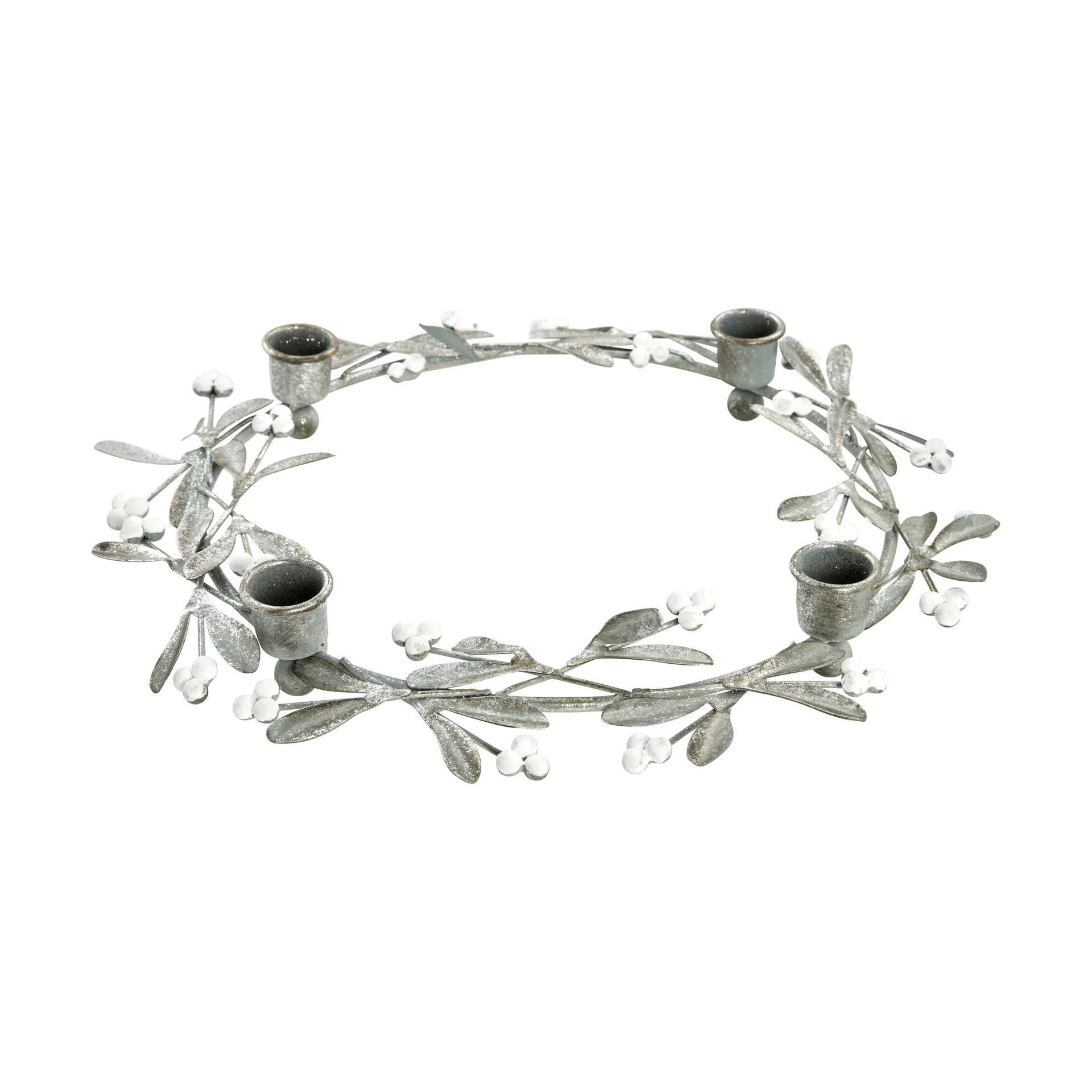 Missia adventslysestage Ø33 cm, Silver Lene Bjerre