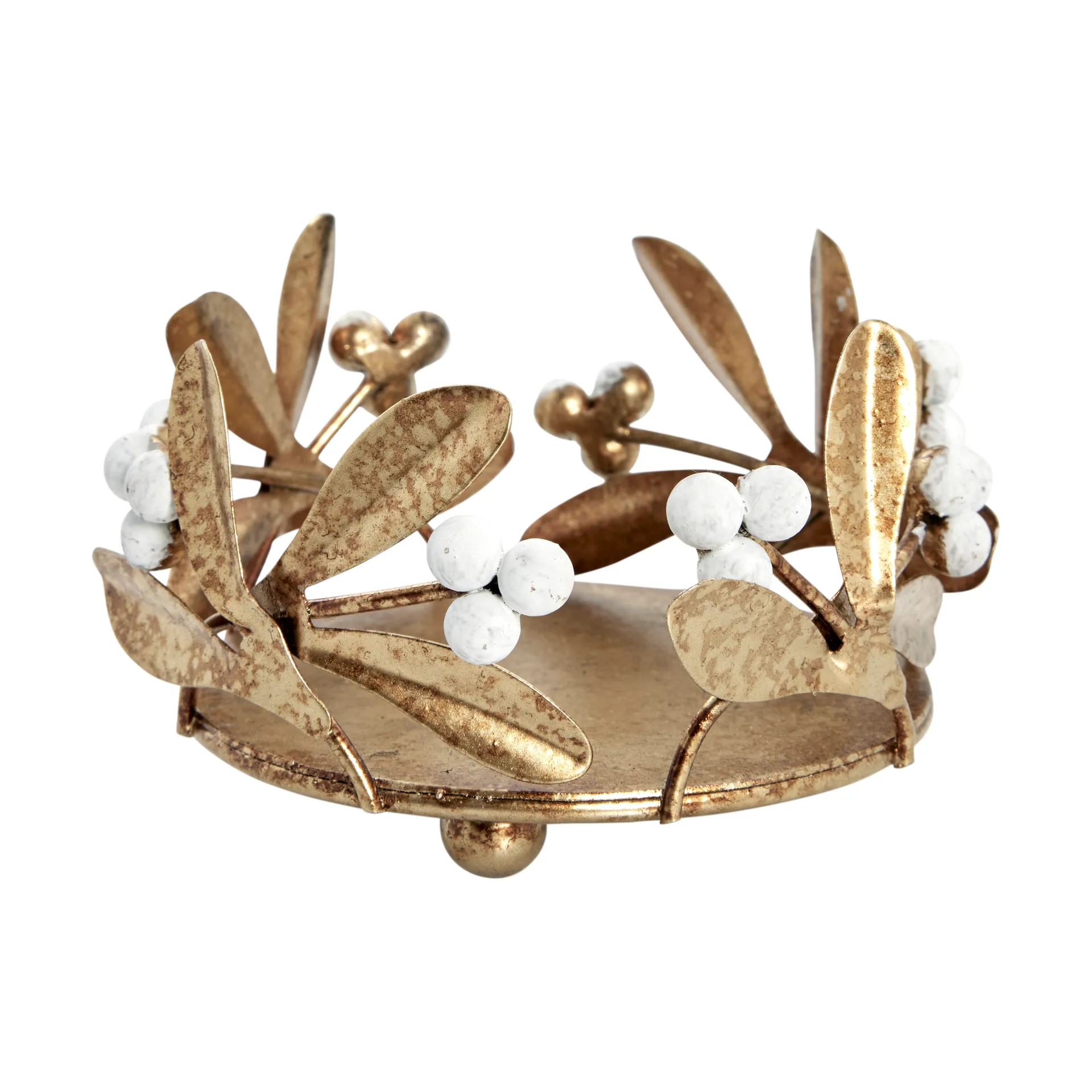 Missia fyrfadsstage 6 cm, Light gold Lene Bjerre