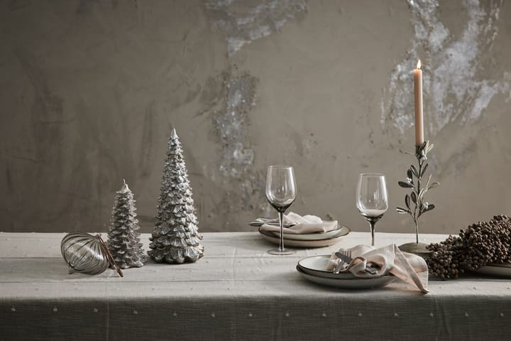 Missia lysestage 30 cm - Silver - Lene Bjerre