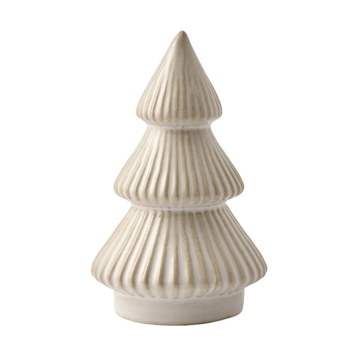Mythel tree dekorationsdetalje - Hvid, Ø8,2xH13,3 cm - Lene Bjerre