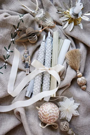 Palisa stjerne dekorationsophæng 10 cm - Off white - Lene Bjerre