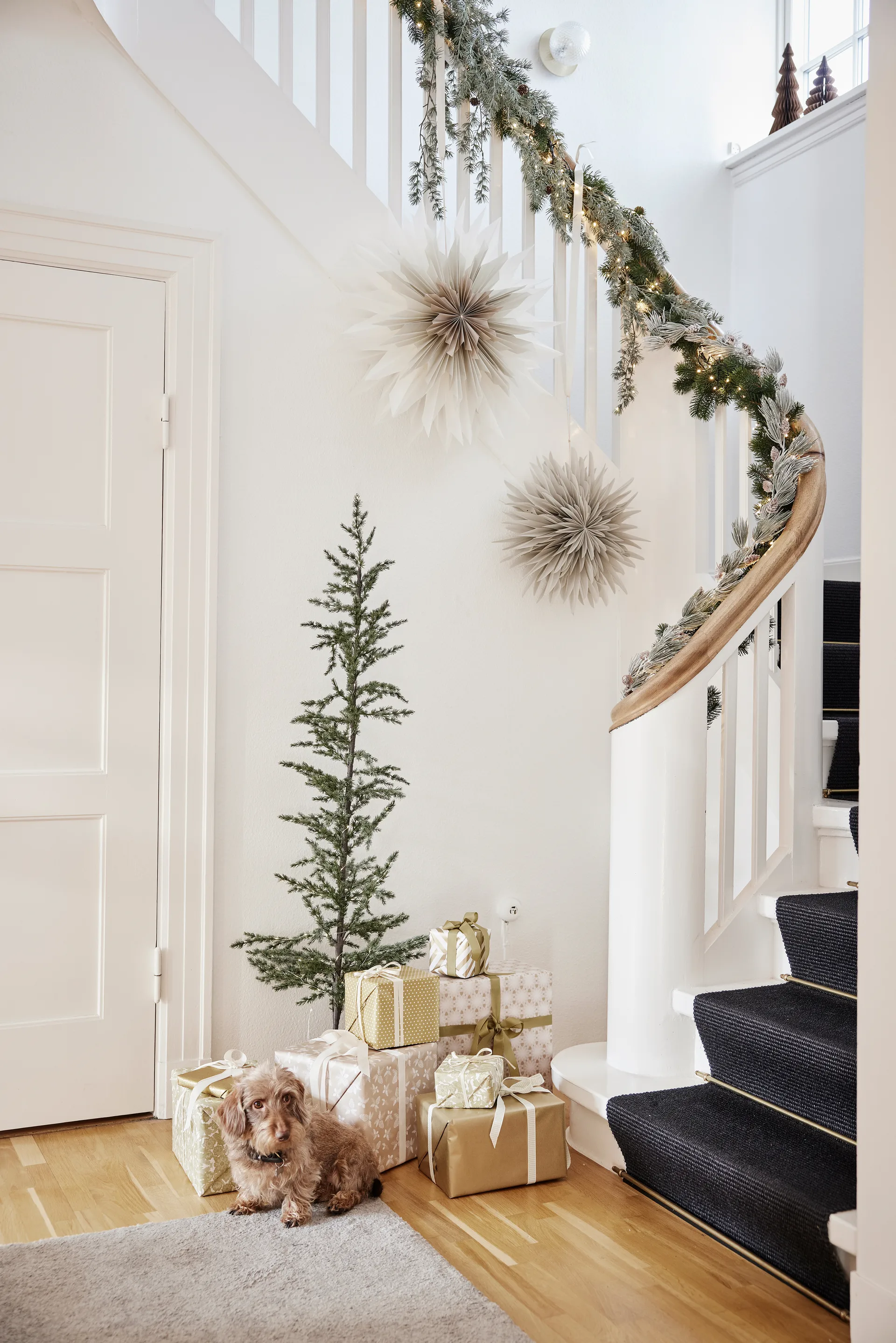 Palisia dekorationsstjerne Ø40 cm, Light grey Lene Bjerre