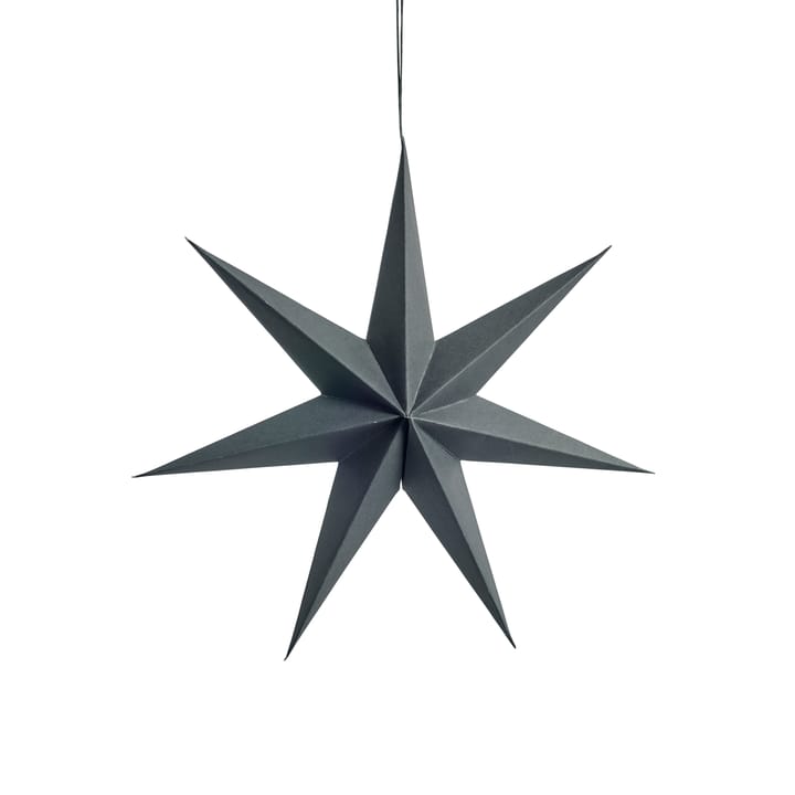 Pappia stjerne 30 cm - Dark grey - Lene Bjerre