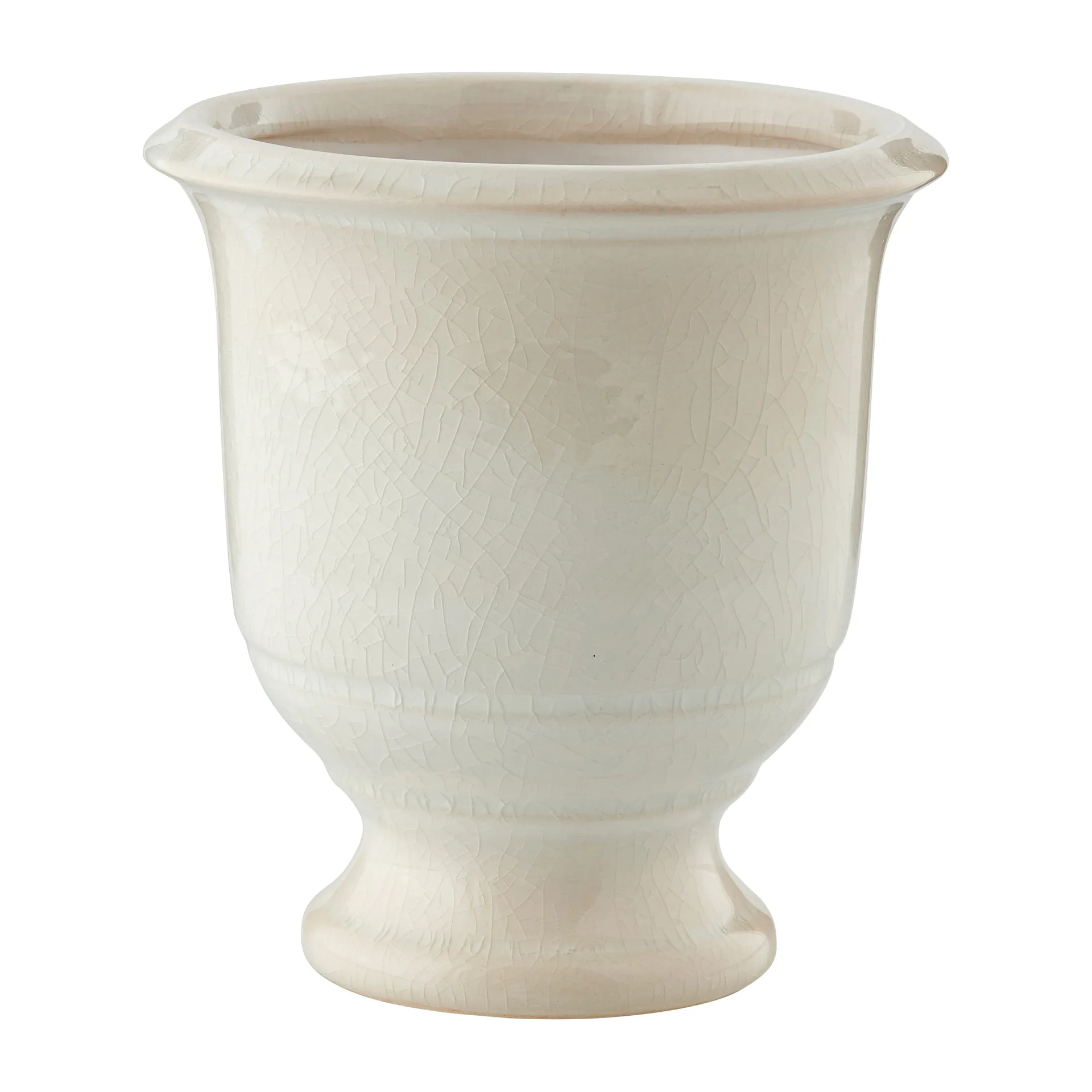 Roselle blomsterkrukke Ø15 cm, Offwhite Lene Bjerre