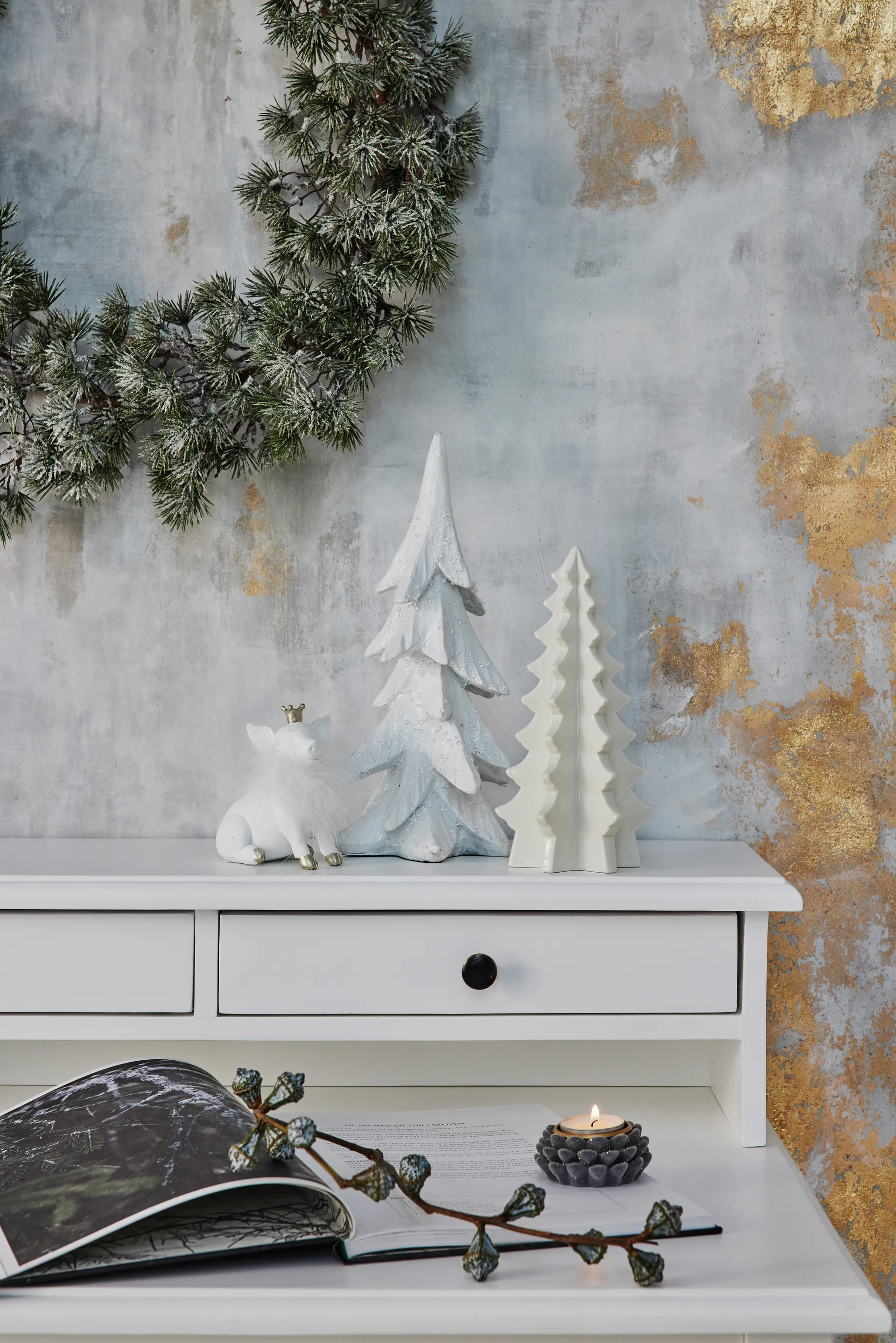 Sella lysestage, Grey Lene Bjerre