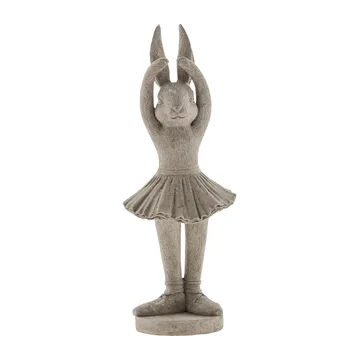 Semina figur poserende hare 21 cm - Grey - Lene Bjerre