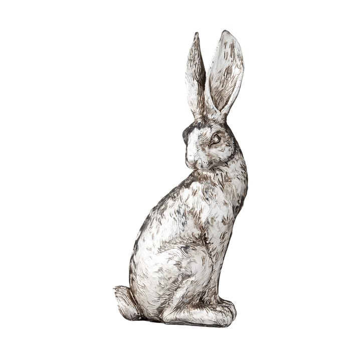 Semina-hare til pynt i sølv - 20 cm - Lene Bjerre