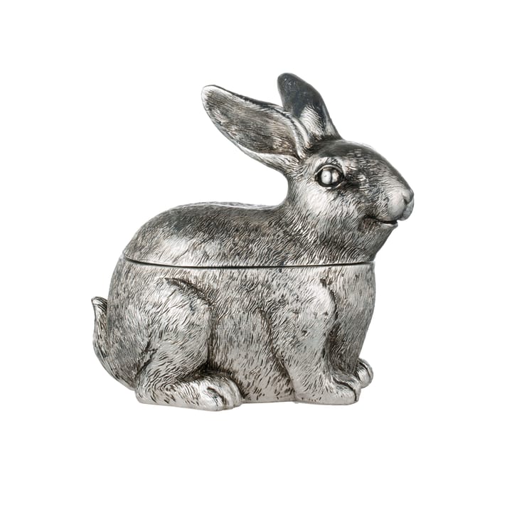 Semina-opbevaringskrukke med låg - Silver - Lene Bjerre