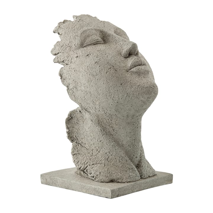 Serafina dekoration "ansigt" 29,5 cm - Grey - Lene Bjerre