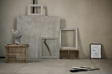 Serafina dekoration "ansigt" 29,5 cm - Grey - Lene Bjerre