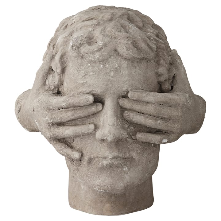 Serafina hoved 30 cm - Monument grey (grå) - Lene Bjerre