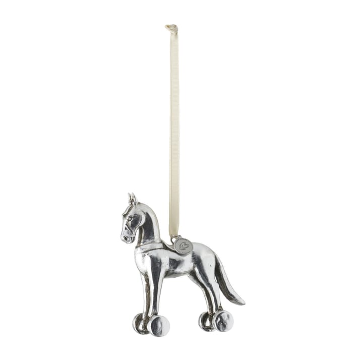 Serafina juleophæng hest 11 cm, Antiksølv Lene Bjerre