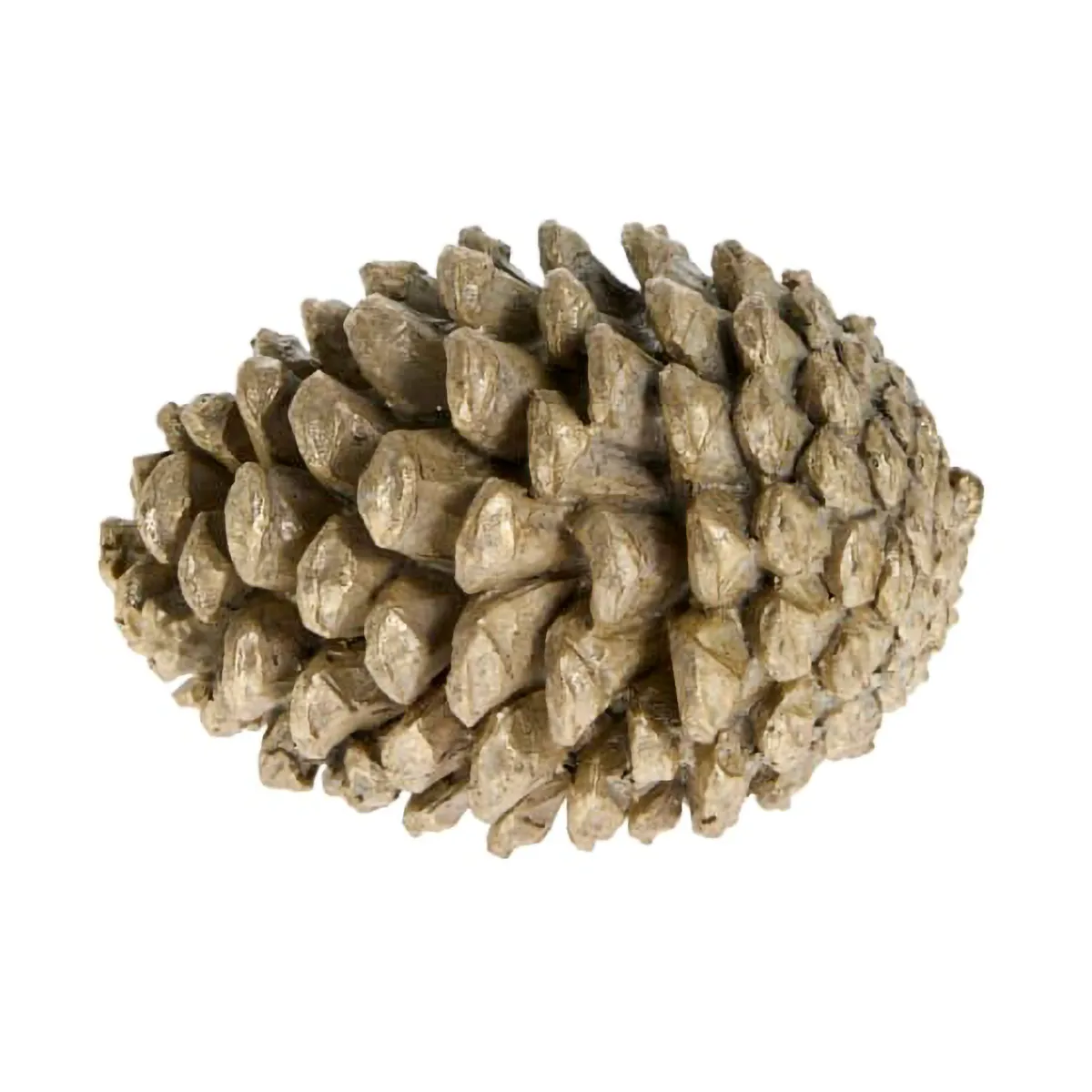 Lene Bjerre Serafina kogle dekoration 8,3 cm Lyseguld