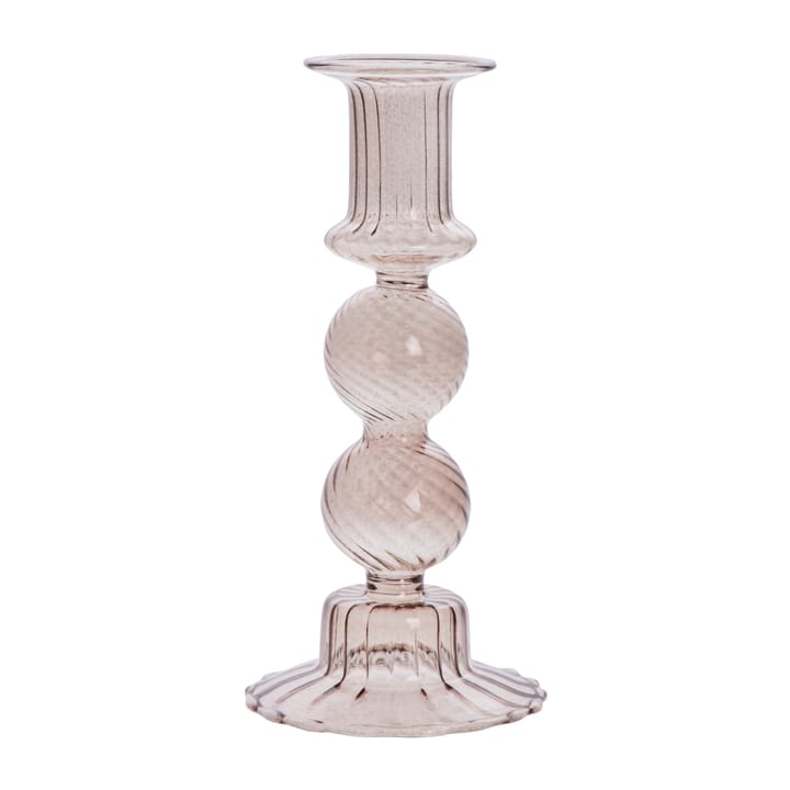 Sivenne lysestage 17 cm - Dark powder - Lene Bjerre