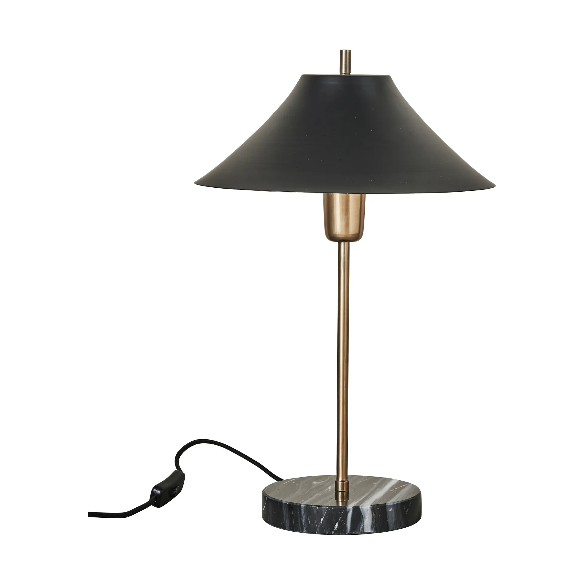 Sofia bordlampe 52 cm, Black-Light gold Lene Bjerre
