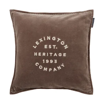 1993 Logo Velvet pudebetræk 50x50 cm - Brown - Lexington