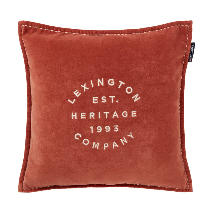 1993 Logo Velvet pudebetræk 50x50 cm, Rust Lexington