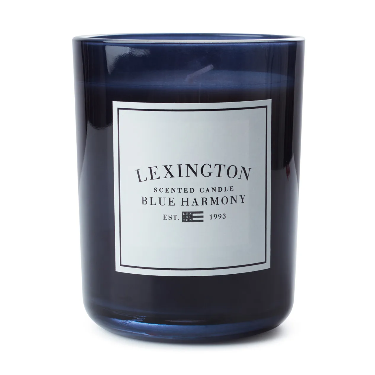 Blue Harmony duftlys 60 timer, Dark blue
 Lexington