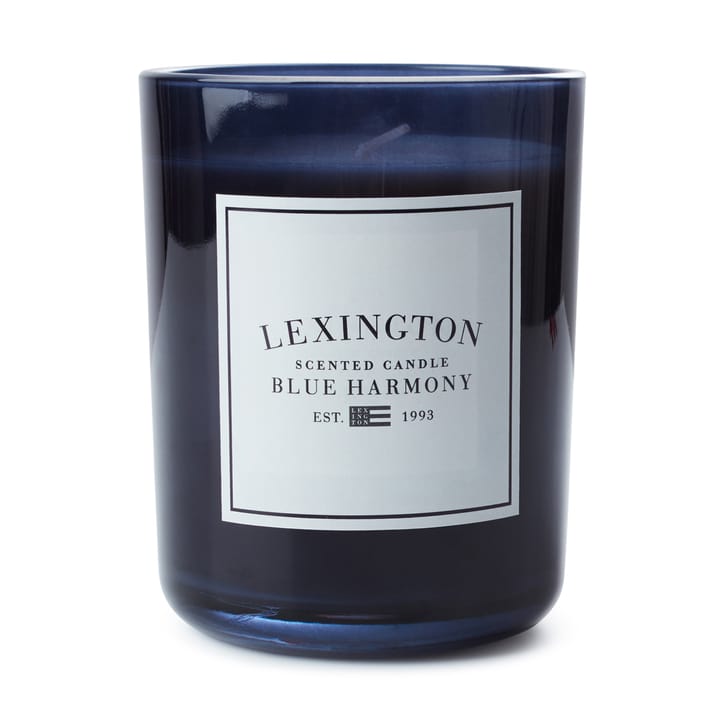 Blue Harmony duftlys 60 timer, Dark blue
 Lexington