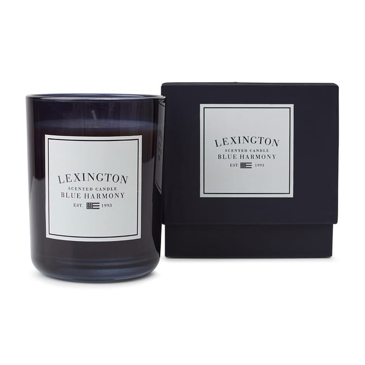 Blue Harmony duftlys 60 timer, Dark blue
 Lexington