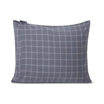 Checked Pinpoint Oxford pudebetræk 50x60 cm - Dove - Lexington