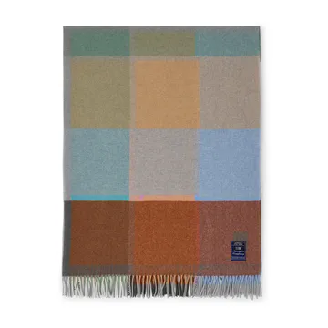 Checked Recycled Wool plaid 130x170 cm - Multi - Lexington