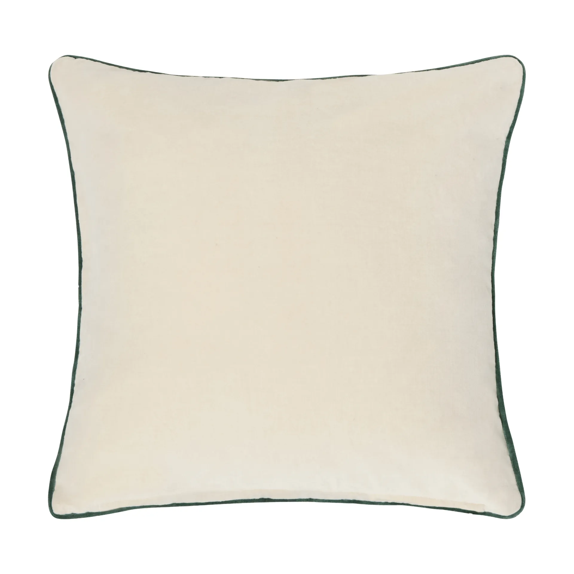 Christmas Tree velvet pudebetræk, Light beige-multi, 50x50 cm Lexington