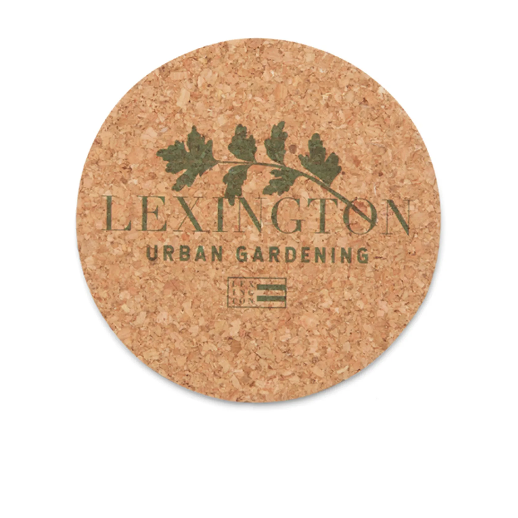 Coasters i kork Ø10 cm 4-pak, Urban gardening Lexington