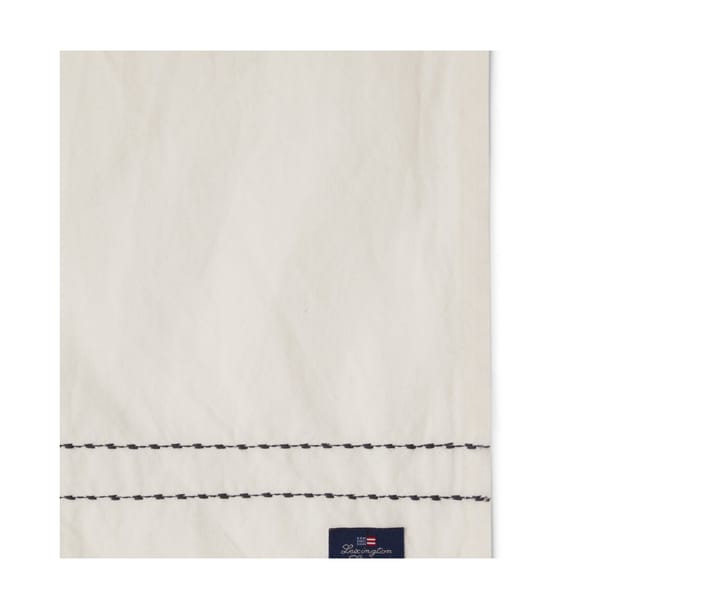 Cotton Linen stofserviet stitches 50x50 cm - Offwhite - Lexington