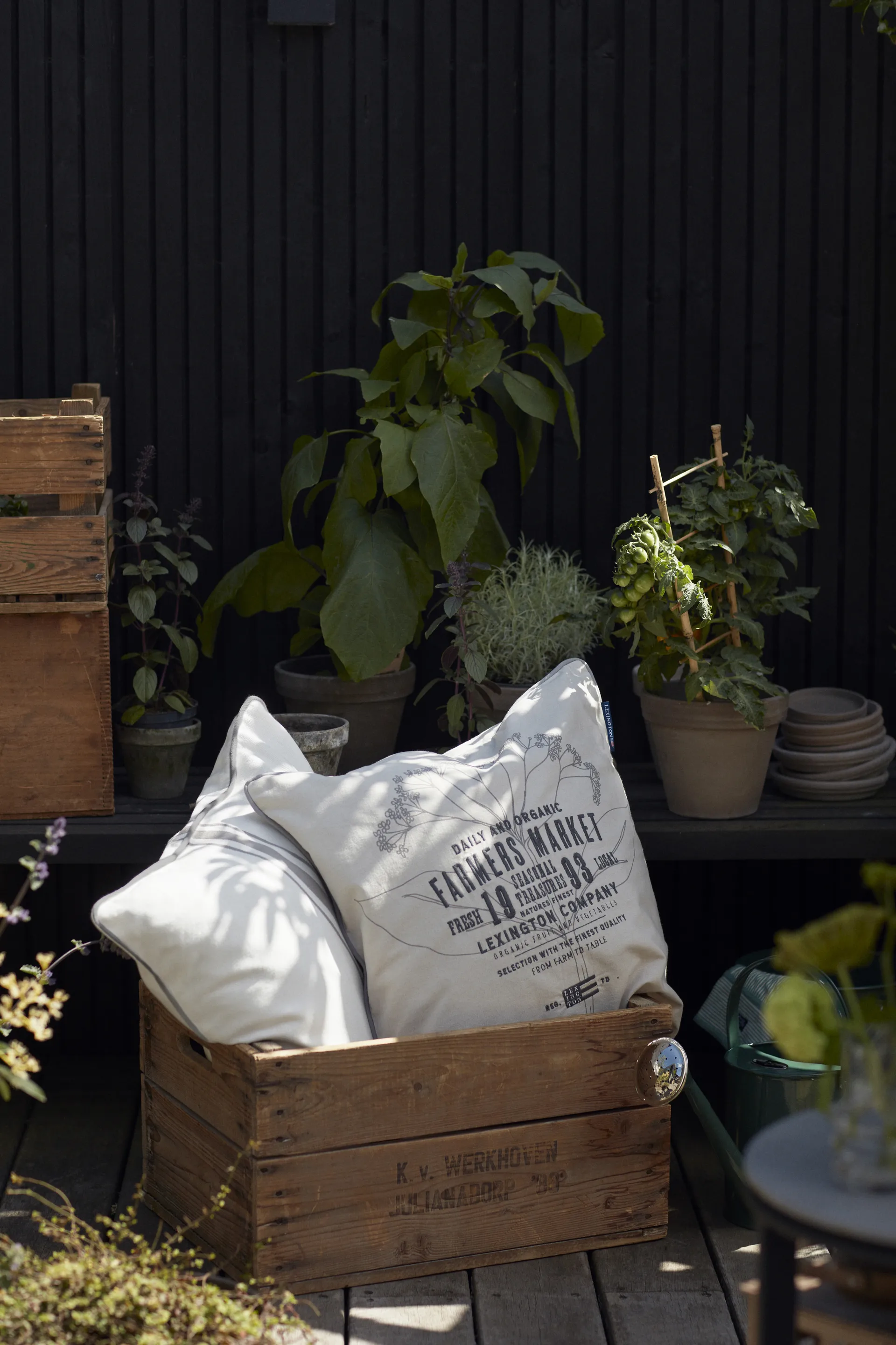 Farmers Market pudebetræk 50x50 cm, Beige Lexington