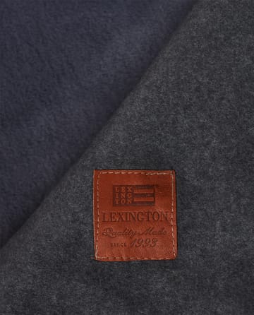Faux Fur Recycled Polyester tæppe 140x200 cm - Dark gray - Lexington