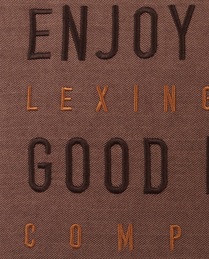 Good Life Herringbone Flannel pudebetræk 50x50 cm - Beige - Lexington