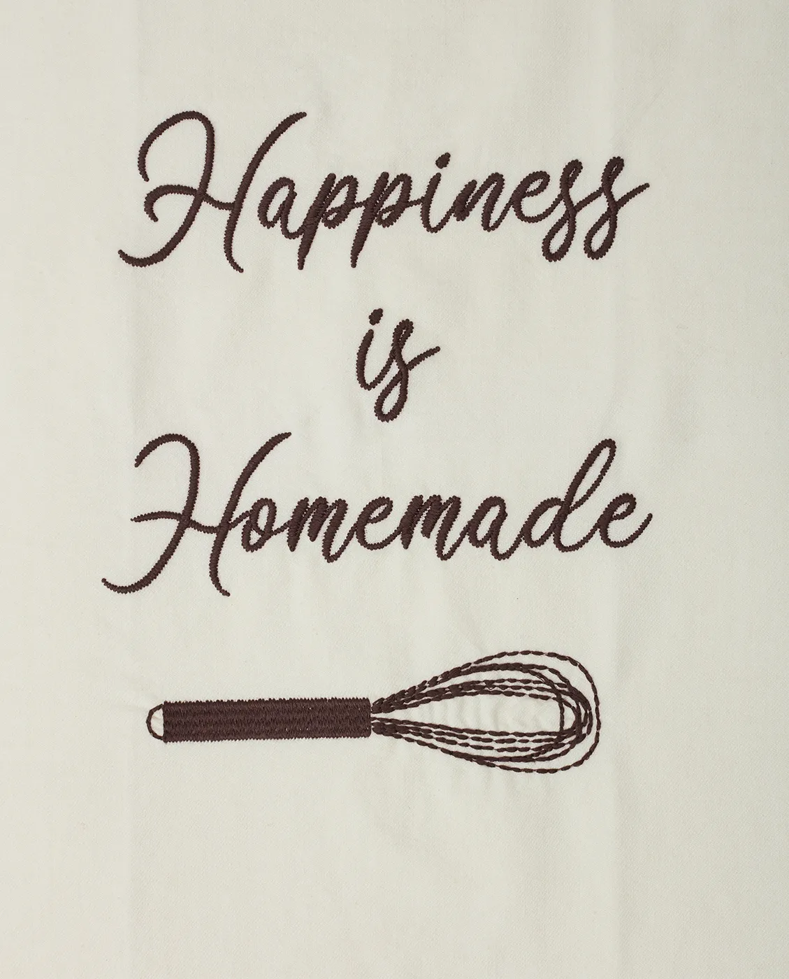 Hapiness Organic Cotton viskestykke 50x70 cm, White/Green Lexington