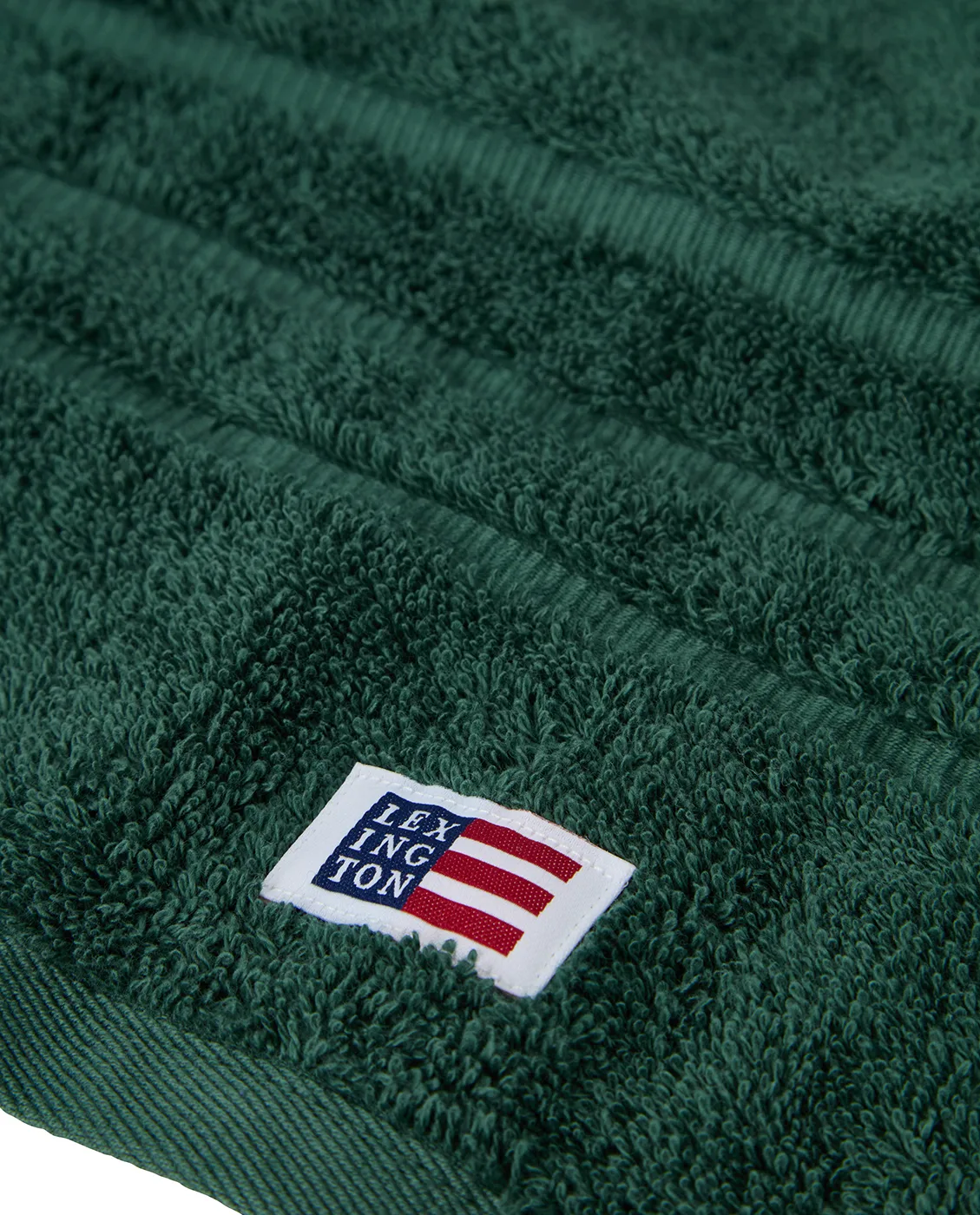 Happy Holidays Juniper økologisk håndklæde 50x70 cm, Green-Light Beige Lexington