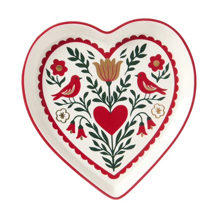 Heart serveringsfad - Multi, 13x13x1,6 cm - Lexington