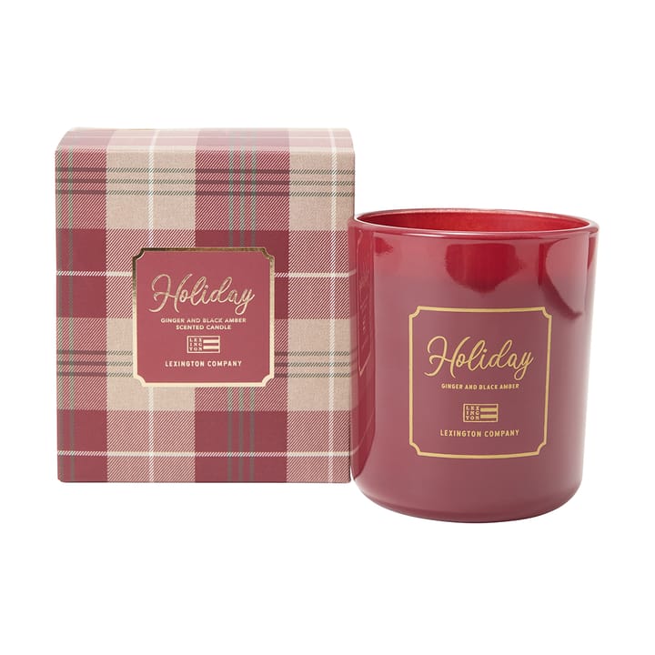 Holiday duftlys 40 timer - Ingefær-sort rav - Lexington