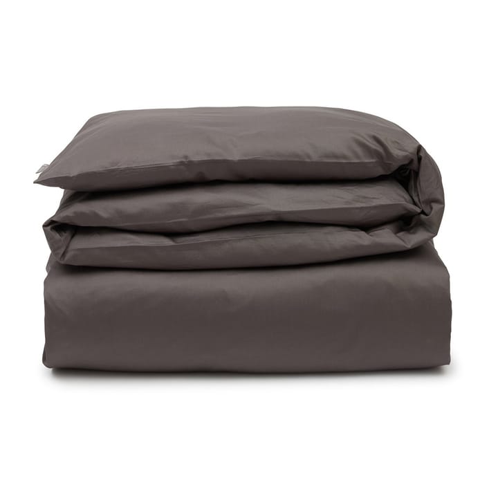 Hotel Cotton Sateen dynebetræk 150x210 cm - Charcoal grey - Lexington