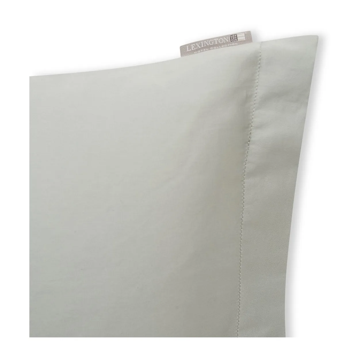 Hotel Cotton Sateen pudebetræk 50x60 cm, Sage green Lexington