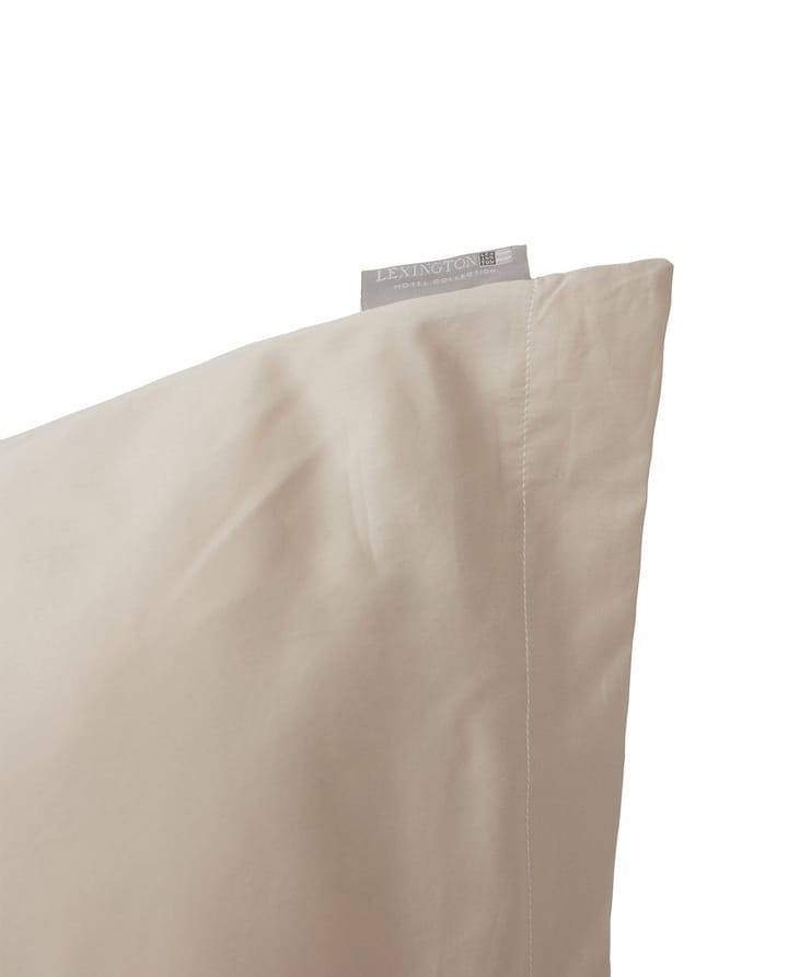 Hotel Cotton Sateen pudebetræk 50x90 cm, Light sand Lexington