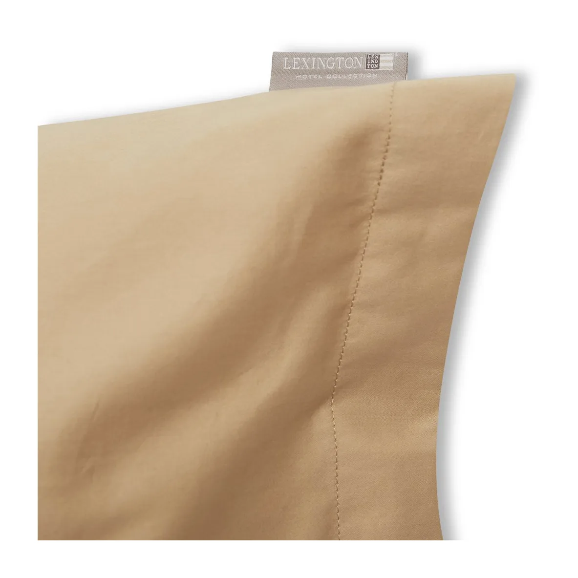 Hotel Cotton Sateen pudebetræk 50x90 cm, Lysbeige Lexington