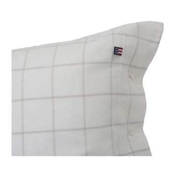 Hotel Light Flannel pudebetræk 50x60 cm - Hvid/Lysbeige - Lexington