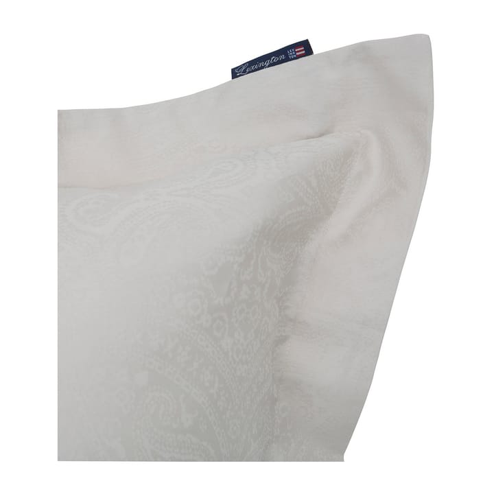 Hotel Sateen Jacquard pudebetræk 65x65 cm, Lysbeige Lexington