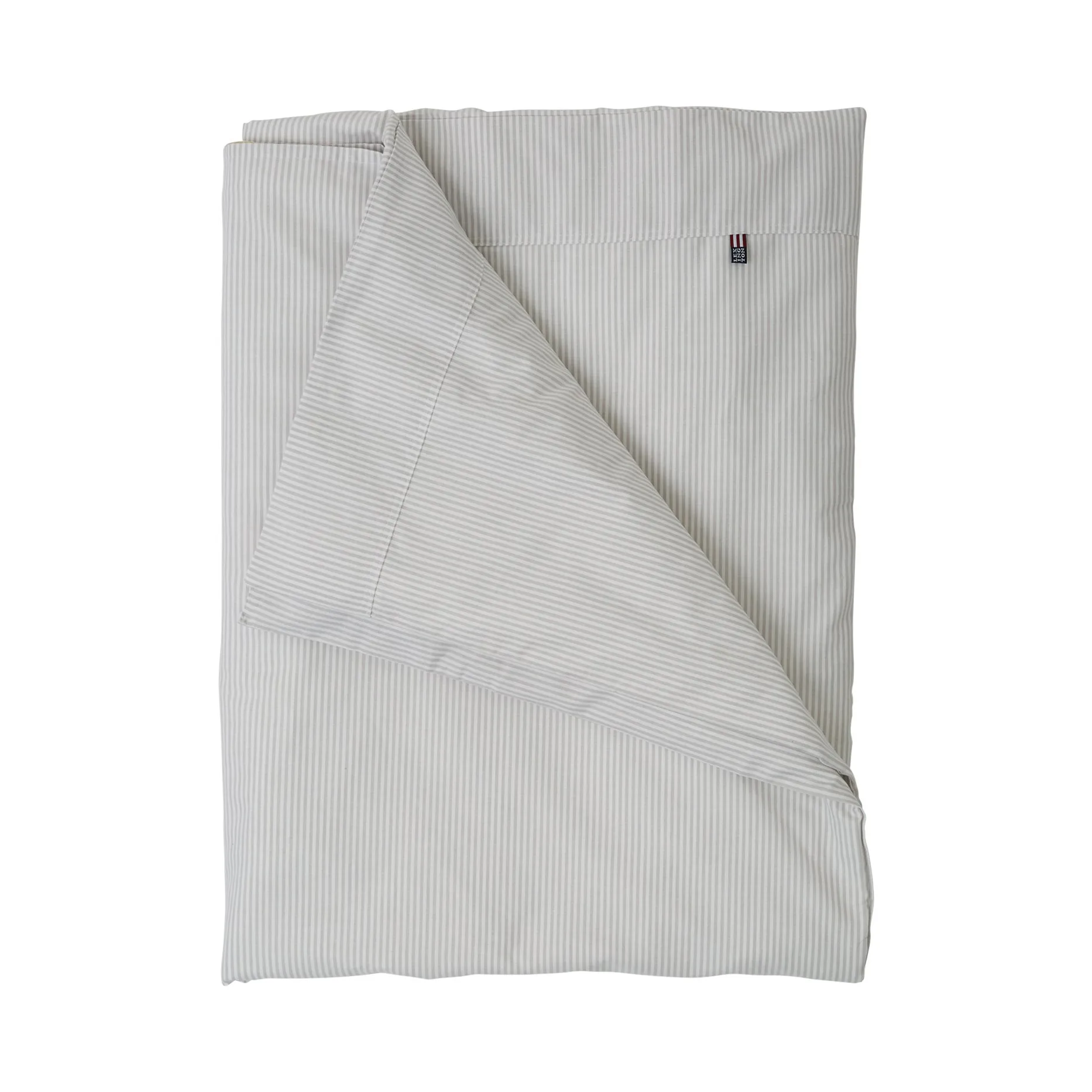 Icons Baby Pin Point dynebetræk 100x130 cm, Grey/White Lexington