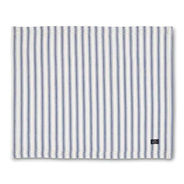 Icons Herringbone Striped dækkeserviet 40x50 cm - Blue/White - Lexington