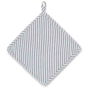 Icons Herringbone Striped grydelap - Blue/White - Lexington