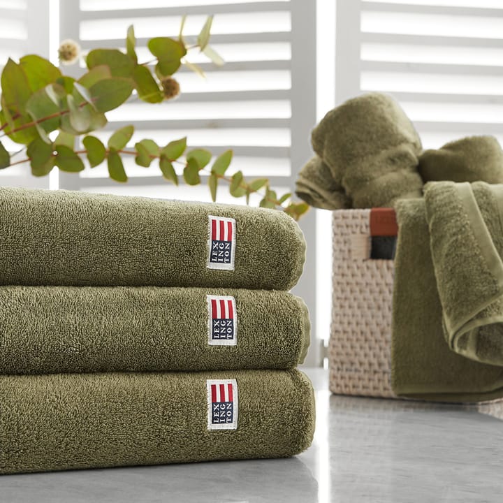 Icons Original badehåndklæde 70x130 cm, Dusty olive Lexington
