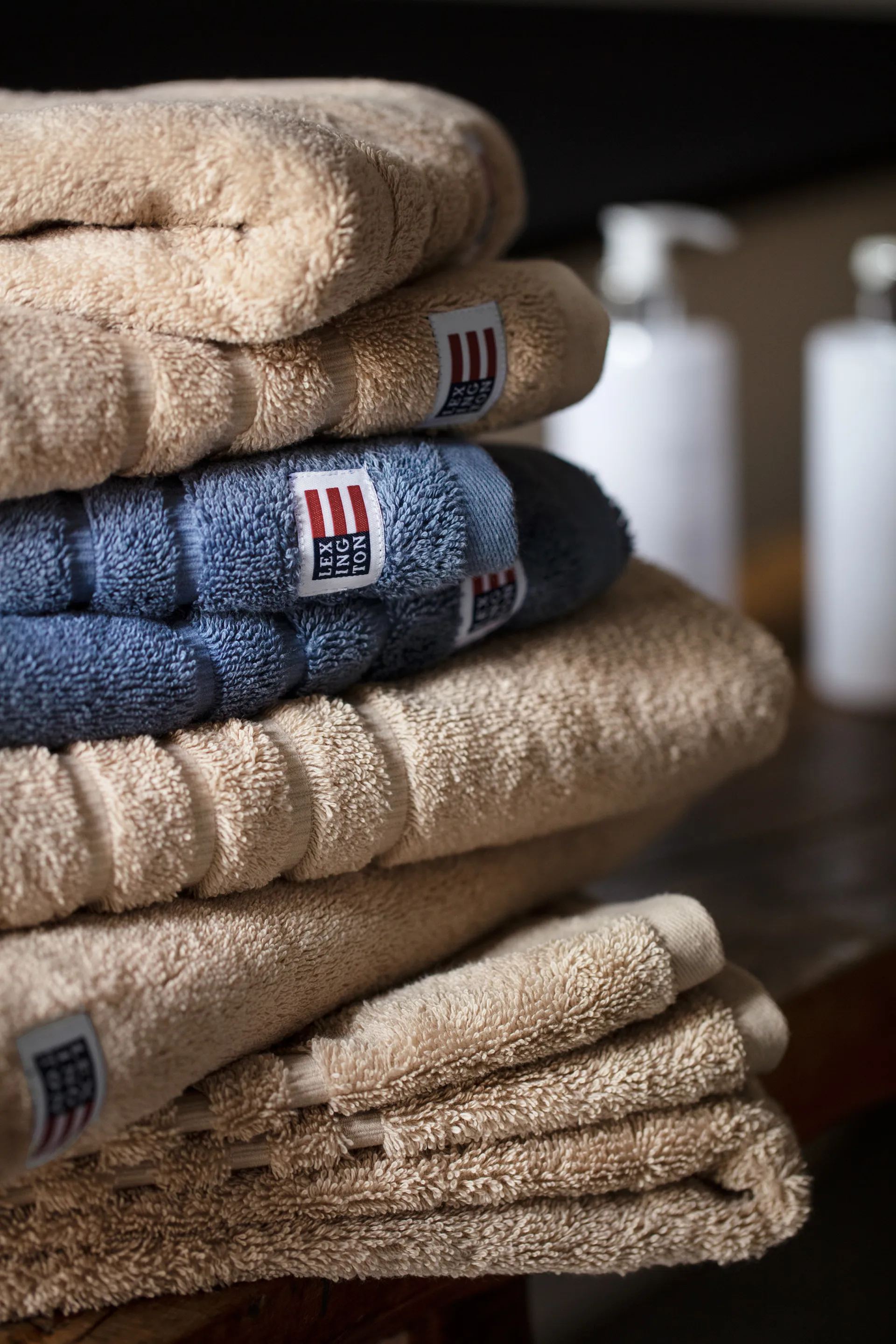 Icons Original håndklæde 30x50 cm, Steel Blue Lexington