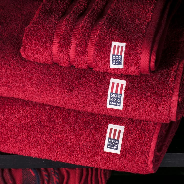 Icons Original håndklæde 50x100 cm - Red - Lexington