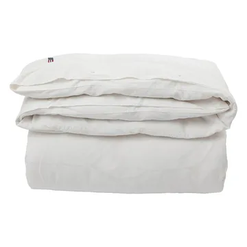 Icons Poplin dynebetræk 220x220 cm - White - Lexington