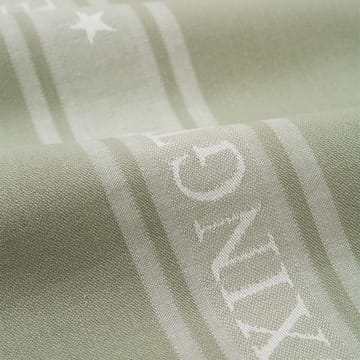 Icons Star viskestykke 50x70 cm - Sage green/White - Lexington
